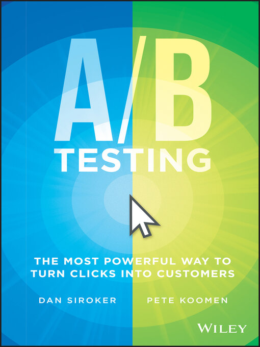 Title details for A/B Testing by Dan Siroker - Available